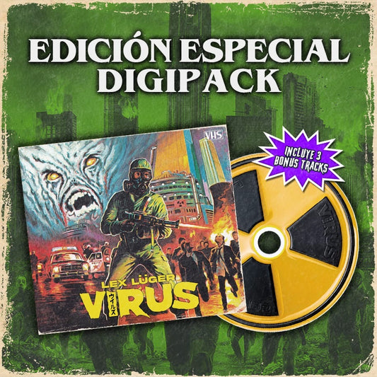 ¨VIRUS¨ EDICIÓN ESPECIAL CD DIGIPACK
