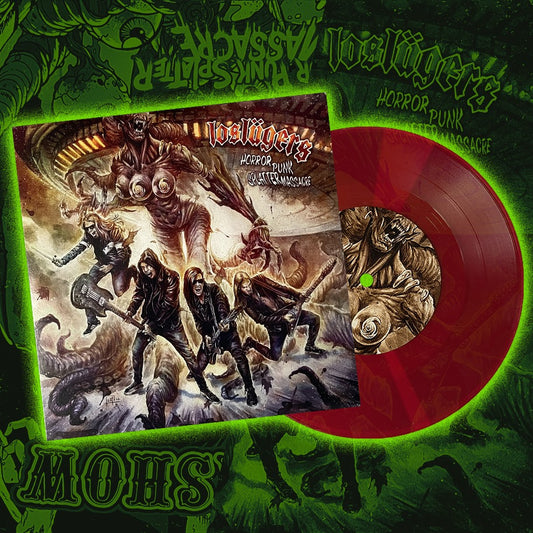 Los Lügers- HORROR PUNK SPLATER MASSACRE- EP Vinilo
